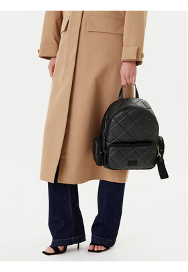 Liu Jo Plecak M Backpack TA5294 E0669 Czarny. Kolor: czarny. Materiał: skóra