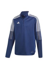 Adidas - Bluza dla dzieci adidas Tiro 21 Training Top Youth granatowa GK9661. Kolor: niebieski