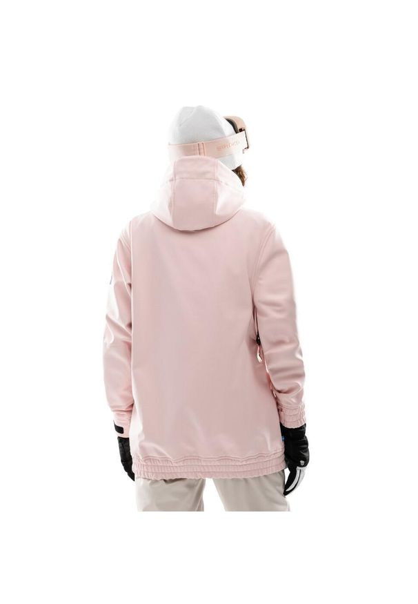 Damska kurtka snowboardowa Sporty zimowe SIROKO W3-W Arlberg. Kolor: różowy. Materiał: materiał, softshell. Sezon: zima. Sport: snowboard