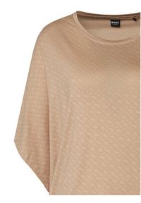 BOSS Koszulka piżamowa 50561029 Beżowy Oversize. Kolor: beżowy. Materiał: lyocell #3