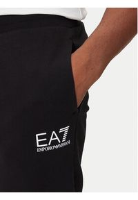 EA7 Emporio Armani Dres 7M000966 AF10377 UC001 Czarny Slim Fit. Kolor: czarny. Materiał: bawełna #6
