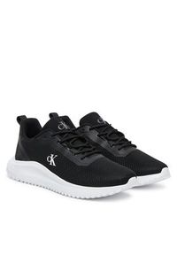 Calvin Klein Jeans Sneakersy Eva Runner Mix Mesh YM0YM01285 Czarny. Kolor: czarny. Materiał: materiał #5