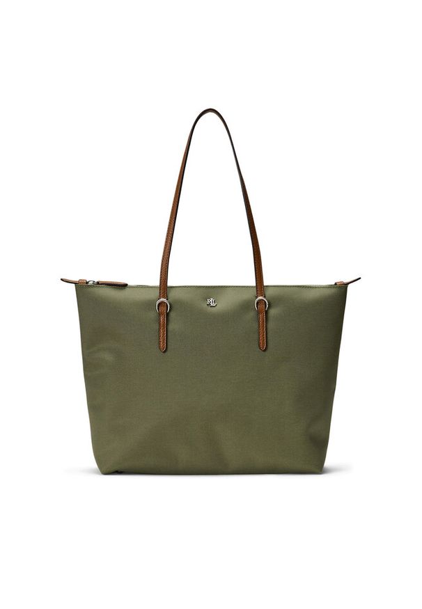 Lauren Ralph Lauren - Torebka LAUREN RALPH LAUREN. Kolor: zielony