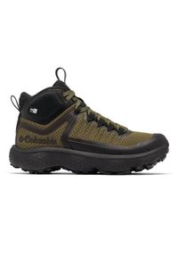 columbia - Męskie buty trekkingowe Columbia Escape Thrive Titanium OutDry Mid. Kolor: zielony #1