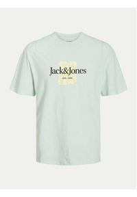 Jack & Jones - Jack&Jones T-Shirt Lafayette 12250436 Zielony Relaxed Fit. Kolor: zielony. Materiał: bawełna #4