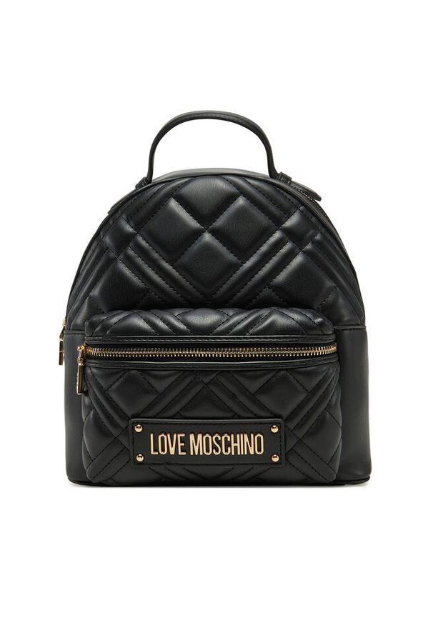 Love Moschino - Plecak LOVE MOSCHINO. Kolor: czarny