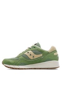 Saucony Sneakersy Shadow 6000 S70639 Zielony. Kolor: zielony. Materiał: materiał #6