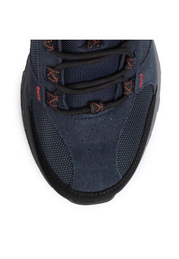 skechers - Skechers Trekkingi Ironhide 51895/NVOR Granatowy. Kolor: niebieski. Materiał: zamsz, skóra. Sport: turystyka piesza