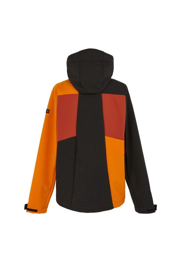Regatta - Męska Kurtka Soft Shell Hewitts X Colour Block. Kolor: czerwony, czarny, wielokolorowy