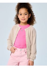 Sinsay - Bawełniany sweter z ozdobnymi guzikami - beżowy. Kolor: beżowy. Materiał: bawełna #1