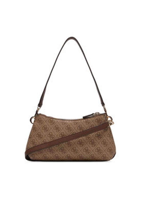 Guess Torebka Noelle II Mini HWBG96 72730 Brązowy. Kolor: brązowy