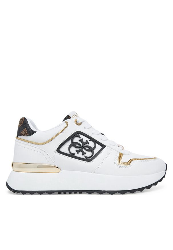 Guess Sneakersy 172257 Biały. Kolor: biały. Materiał: skóra