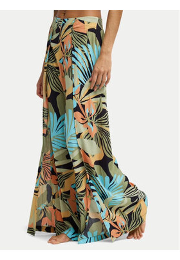 Billabong Spodnie materiałowe Split Spirit EBJNP00127 Kolorowy Regular Fit. Materiał: wiskoza. Wzór: kolorowy