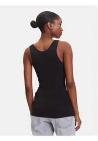 JOOP! Top 10224385 Czarny Slim Fit. Kolor: czarny. Materiał: bawełna