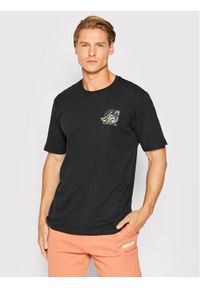 Hurley T-Shirt Wash Still Life MTS0029910 Czarny Regular Fit. Kolor: czarny. Materiał: bawełna