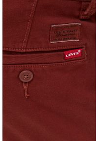 Levi's® - Levi's Spodnie męskie kolor pomarańczowy w fasonie chinos. Okazja: na spotkanie biznesowe. Kolor: pomarańczowy. Materiał: włókno, tkanina. Styl: biznesowy