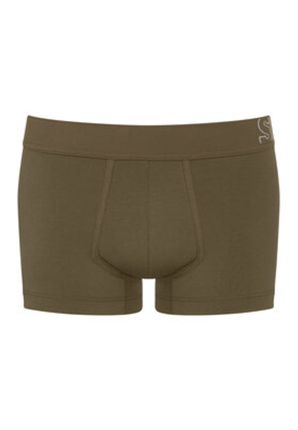 Sloggi Bokserki 10215472 Khaki. Kolor: brązowy. Materiał: bawełna