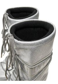 Moon Boot Śniegowce Icon Glitter 80D1402850 Srebrny. Kolor: srebrny. Materiał: skóra #2