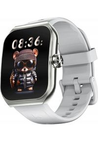Smartwatch Kumi Smartwatch Kumi KU7 srebrny (silver). Rodzaj zegarka: smartwatch. Kolor: srebrny
