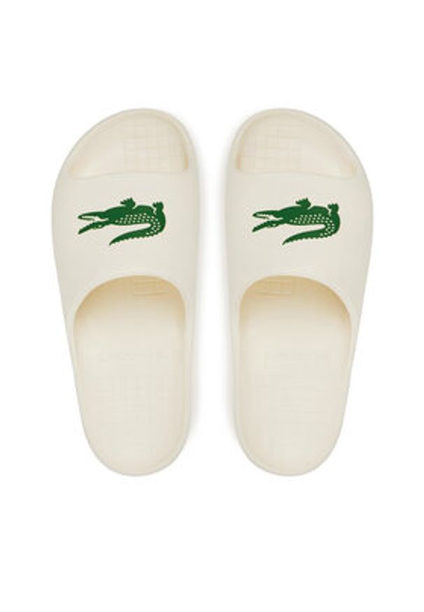 Lacoste Klapki 7-48CMA0022 Biały. Kolor: biały. Materiał: syntetyk