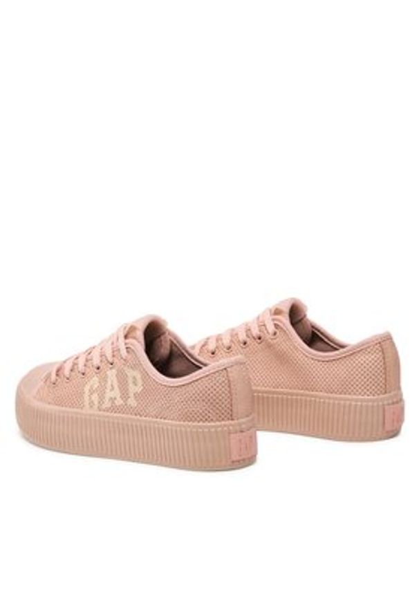 GAP - Gap Trampki Jackson GAI001F5SWLTPKGP Różowy. Kolor: różowy. Materiał: skóra
