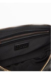 TOMMY HILFIGER - Tommy Hilfiger Torebka Moon Leather Crossover AW0AW17467 Czarny. Kolor: czarny. Materiał: skórzane #5