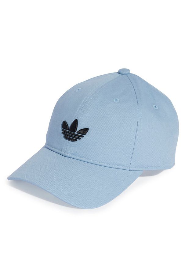Adidas - Czapka z daszkiem adidas. Kolor: niebieski