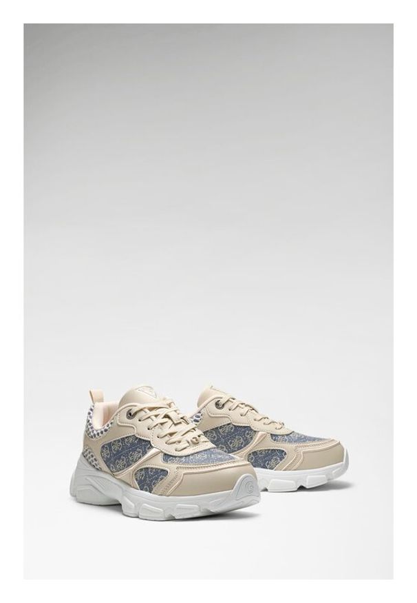 Guess Sneakersy 183229 Beżowy. Kolor: beżowy