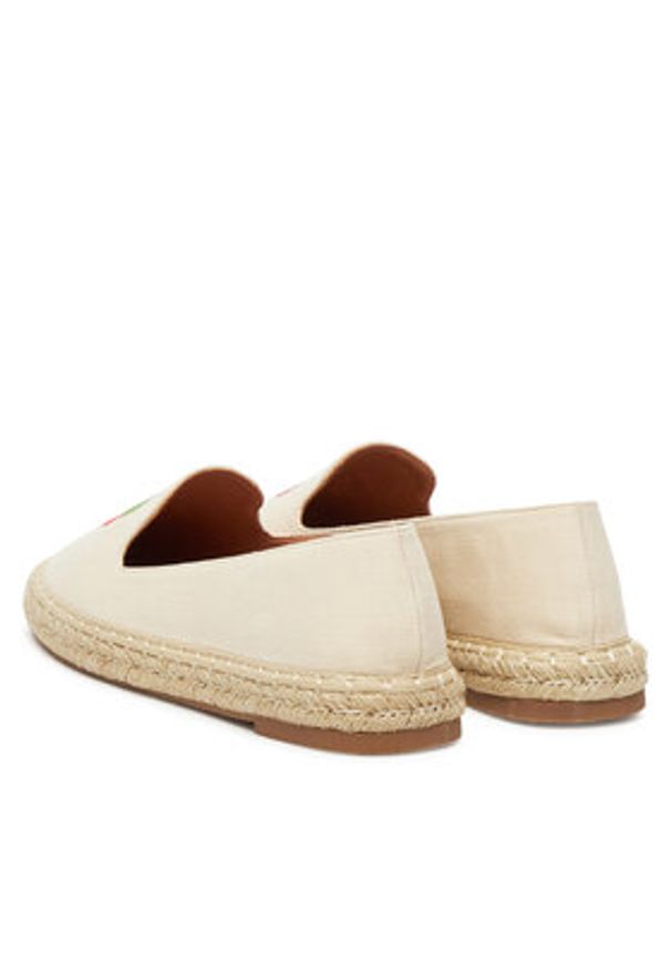 DeeZee Espadryle 8-266-1 Beżowy. Kolor: beżowy. Materiał: materiał