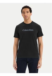 Calvin Klein T-Shirt SS 30s EU LV04LG809G Czarny Slim Fit. Kolor: czarny. Materiał: bawełna #1