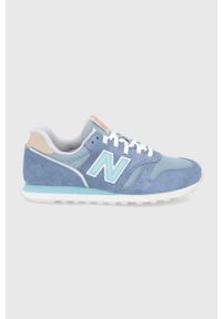 New Balance - Buty WL373EL2. Nosek buta: okrągły. Zapięcie: sznurówki. Kolor: niebieski. Materiał: guma. Model: New Balance 373
