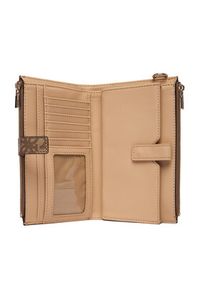Guess Portfel Laurel II Slg SWSO7 459157 Beżowy. Kolor: beżowy. Materiał: skóra #3