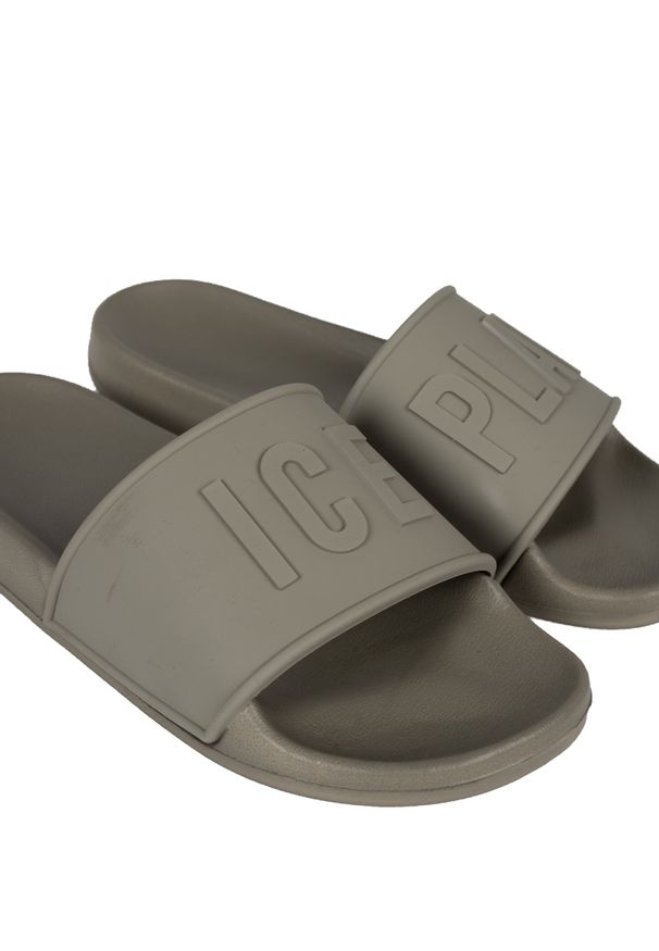 Ice Play Klapki | RIBERA001 | Mężczyzna | Khaki. Nosek buta: okrągły. Kolor: brązowy. Styl: elegancki