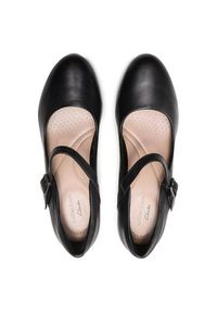 Clarks Półbuty Ambyr Shine 261577844 Czarny. Kolor: czarny. Materiał: skóra #3
