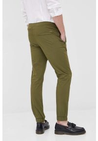 Selected Homme spodnie męskie kolor zielony joggery. Kolor: zielony. Materiał: tkanina, bawełna #3