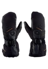 Mitenka narciarski czlowiek Therm-ic Ultra Heat Mittens Men do 10 godzin ciepla. Kolor: czarny. Materiał: skóra. Technologia: Primaloft. Sport: narciarstwo #1