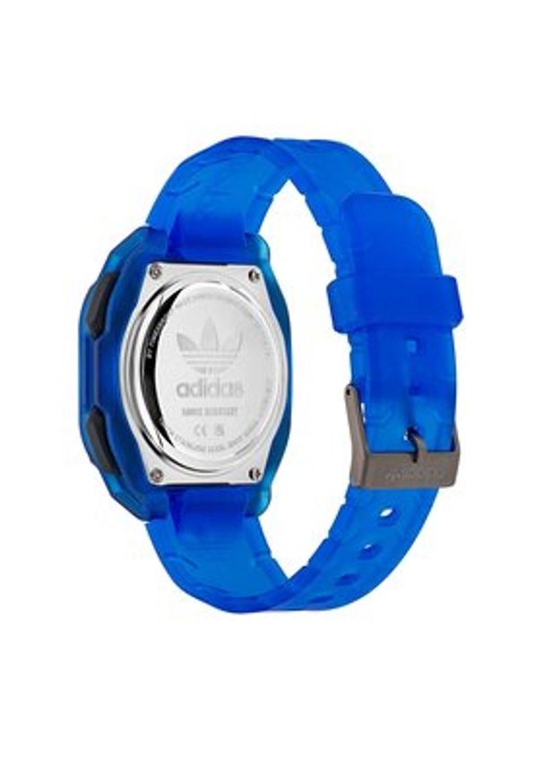 adidas Originals Zegarek City Tech One Watch AOST23058 Niebieski. Kolor: niebieski