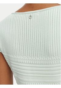 Guess Sukienka dzianinowa W6GK21 Z0603 Zielony jasny Regular Fit. Kolor: zielony. Materiał: syntetyk #2