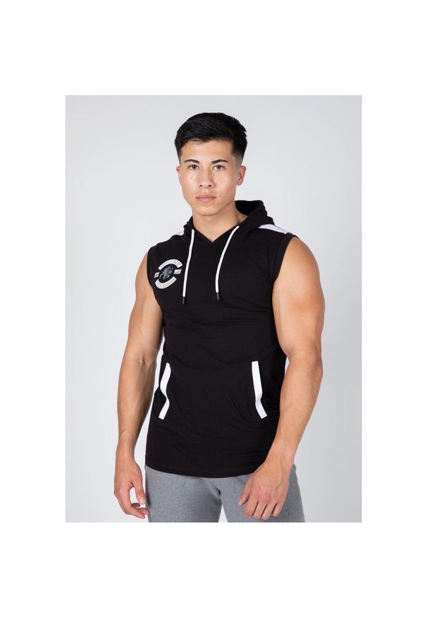 GORILLA WEAR - Oswego S Z kapturem Koszulka - Czarny. Typ kołnierza: kaptur. Kolor: czarny. Długość rękawa: bez rękawów