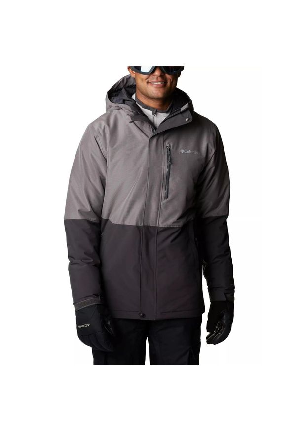 columbia - Kurtka narciarska męska Columbia Winter District. Kolor: szary. Sezon: zima. Sport: narciarstwo