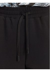 Just Cavalli Szorty sportowe 78PADE08 Czarny Loose Fit. Kolor: czarny. Materiał: bawełna #3