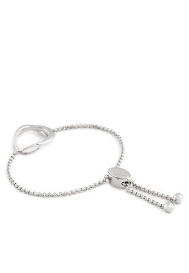 Calvin Klein Bransoletka 35000006 Srebrny. Materiał: metalowe. Kolor: srebrny