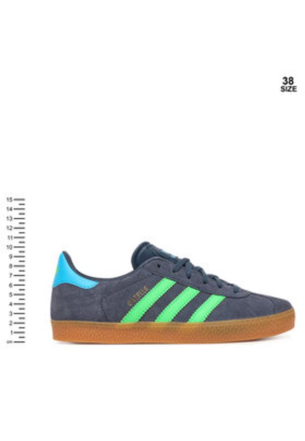 adidas Originals Sneakersy Oryginals J IH6466 Granatowy. Kolor: niebieski. Materiał: skóra, zamsz