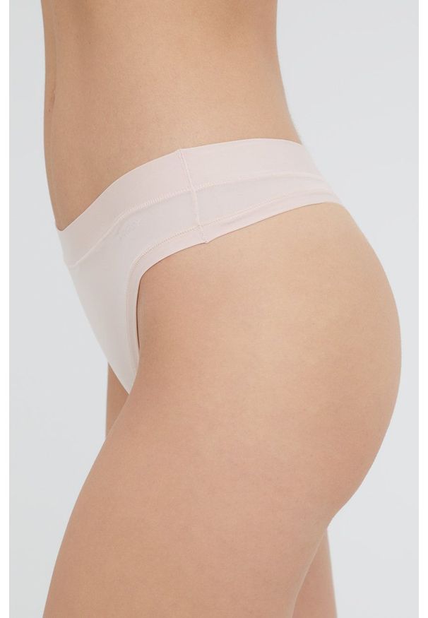 DKNY - Dkny stringi kolor różowy. Kolor: różowy