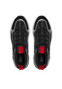 Iceberg Sneakersy Gomera IU1638 Czarny. Kolor: czarny. Materiał: materiał #4