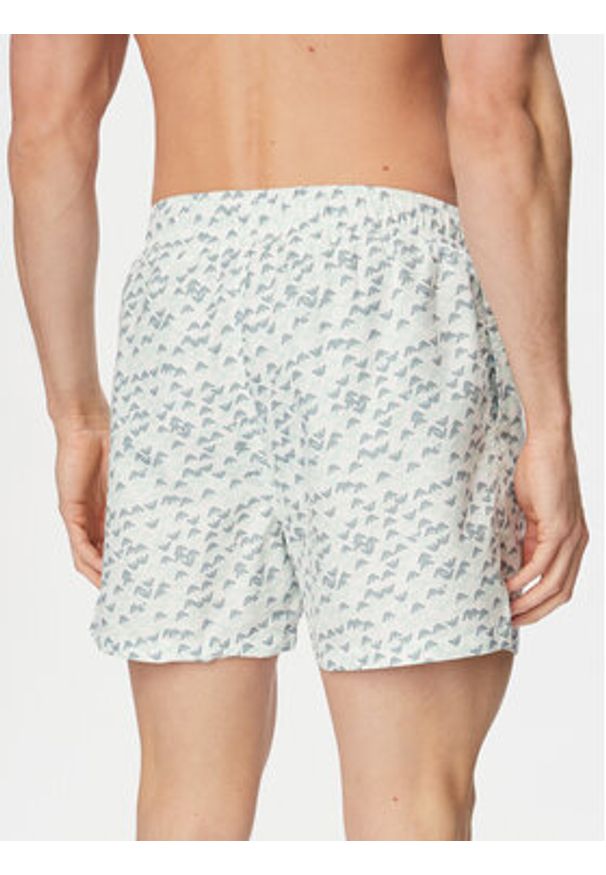 Emporio Armani Szorty kąpielowe EM000583 AF20440 F0027 Niebieski Regular Fit. Kolor: niebieski. Materiał: syntetyk