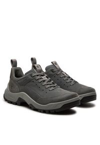 ecco - ECCO Trekkingi Offroad M 82234450843 Szary. Kolor: szary. Materiał: skóra, zamsz. Sport: turystyka piesza