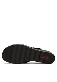 Rieker Sandały 67463-00 Czarny. Kolor: czarny. Materiał: syntetyk