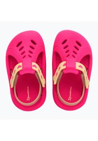 Sandały dziecięce Ipanema Little Baby. Kolor: różowy. Styl: sportowy