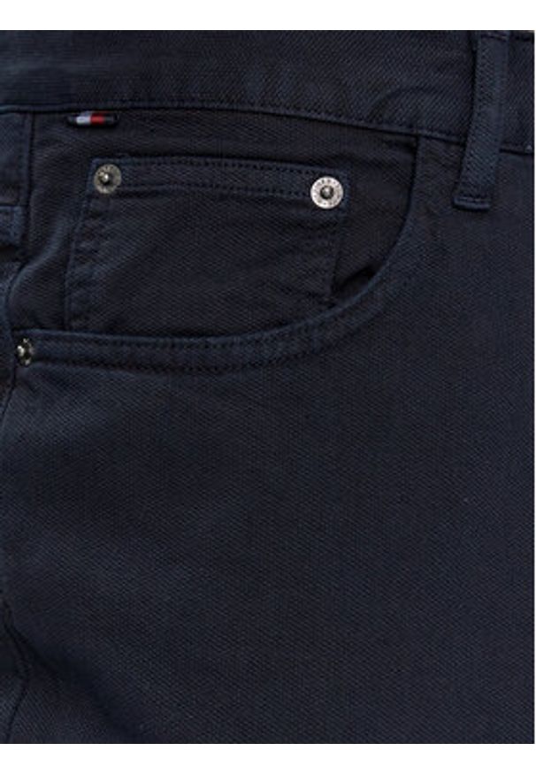 TOMMY HILFIGER - Tommy Hilfiger Jeansy Denton MW0MW33908 Granatowy Straight Leg. Kolor: niebieski